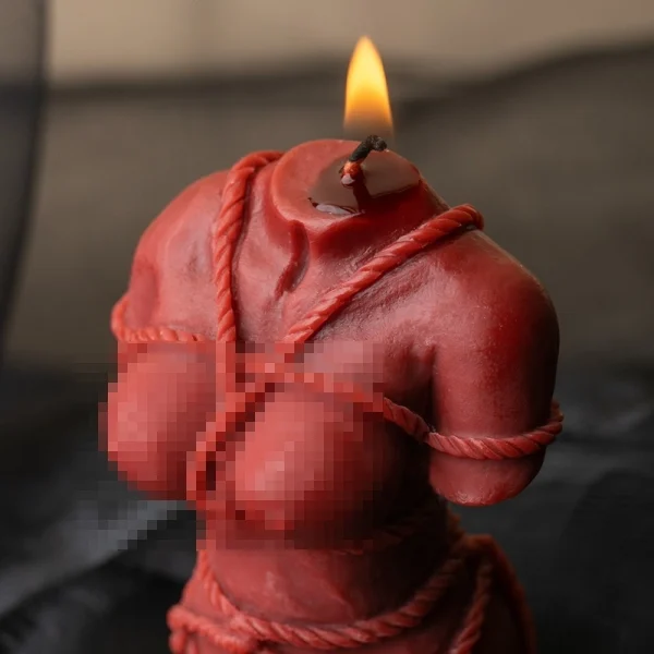 Fun Low temperature Candle Rope Binding Human Body Dropping Wax Mood 40 ° C Novice Skin Couple Toys Aromatherapy Candle Wholesale