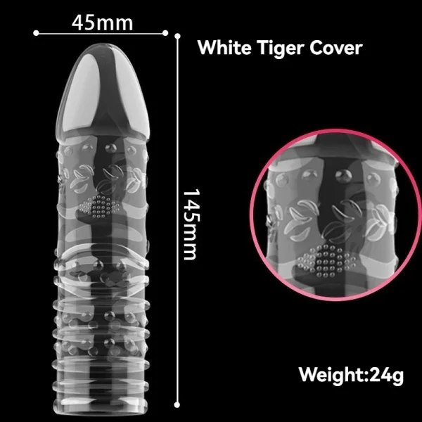 Wolf tooth penis cover for men - Image 8