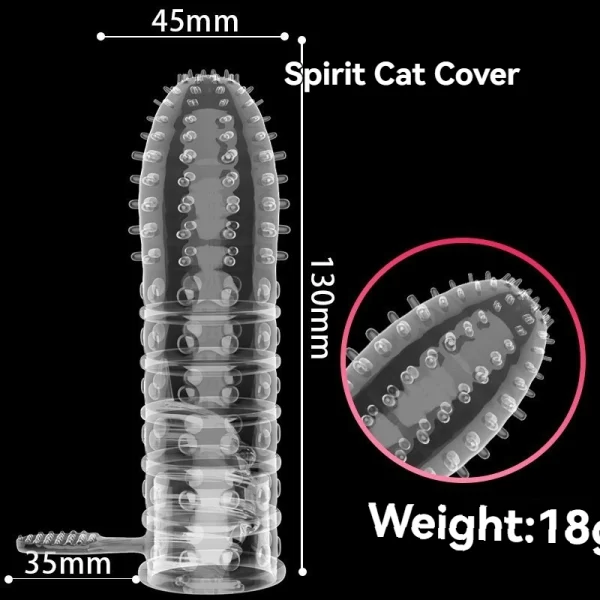 Wolf tooth penis cover for men - Image 4