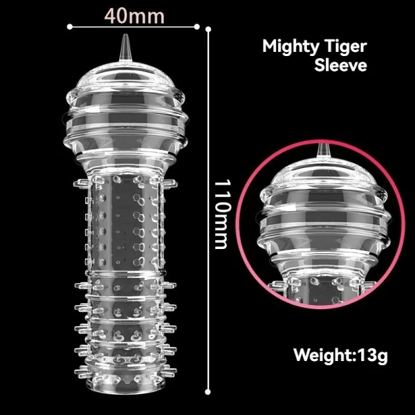 Wolf tooth penis cover for men - Image 2