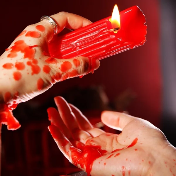 SM erotic low temperature candle