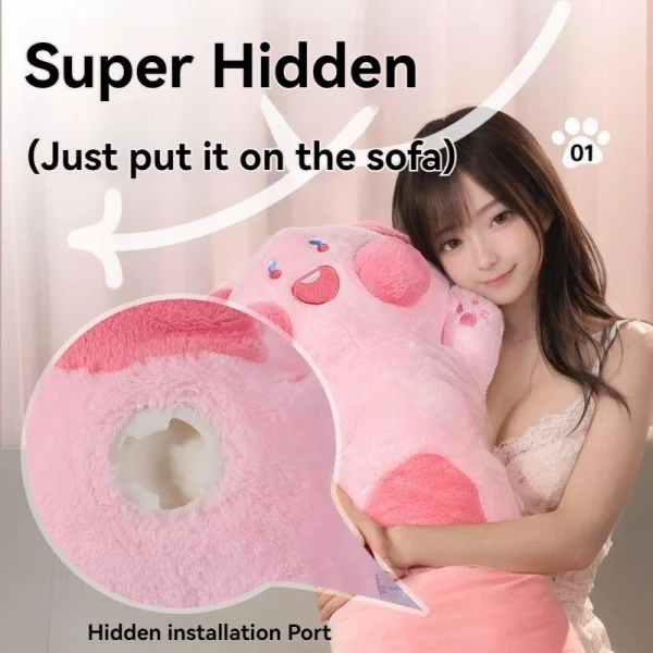 Hidden masturbation cat pillow - Image 2
