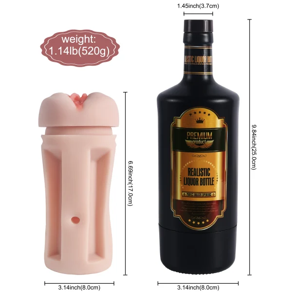 【 US Spot】Lila wine bottle masturbator - Image 3