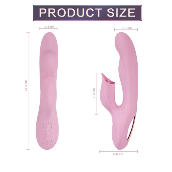 【 US Spot】Peier tongue licking vibrator cherry color - Image 2