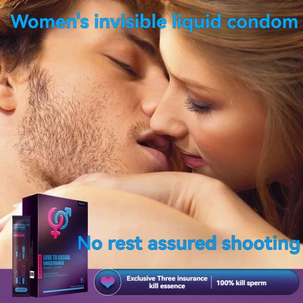 Women's invisible liquid condoms 10 pieces - Image 2