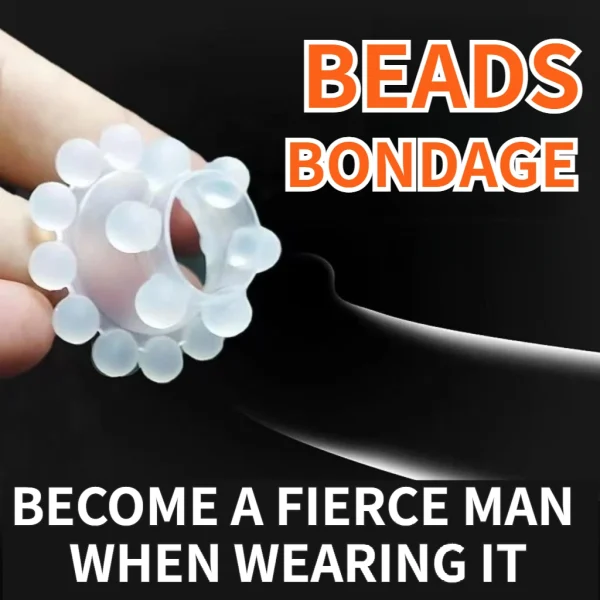18 balls for friction stimulation, dragon ball lock ring for delay