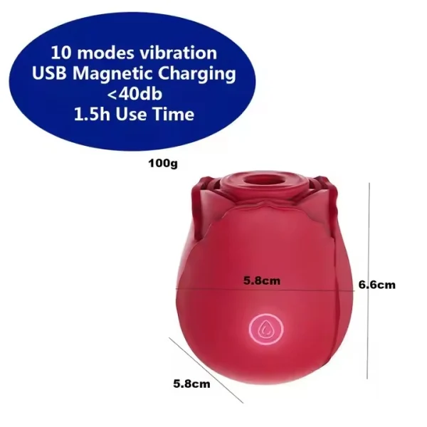 Nipple clitoris sucking vibrator massager, adult sex toys, female vibrator - Image 2