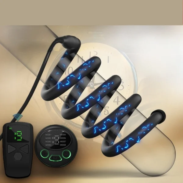 Electric shock sex toys SM penis ring