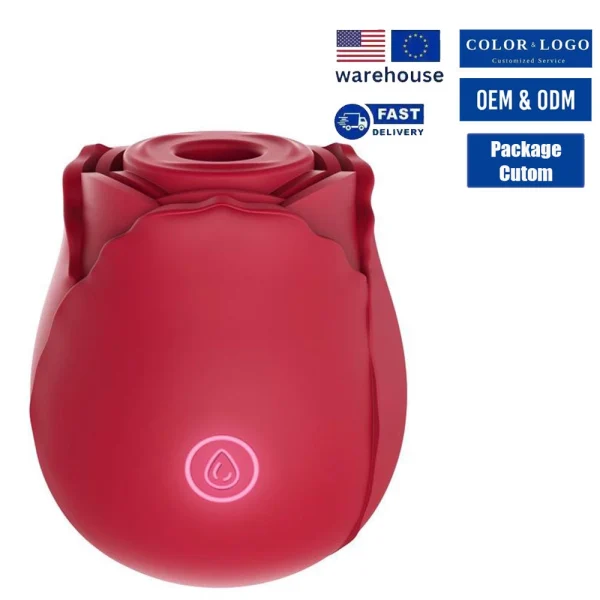 Sex Toys Sexual Sucker Women Rose Vibrator - Image 2