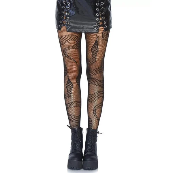 Snake fishnet stockings - Image 2