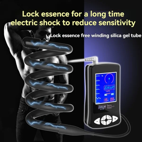 Electric shock sex toys SM penis ring - Image 2