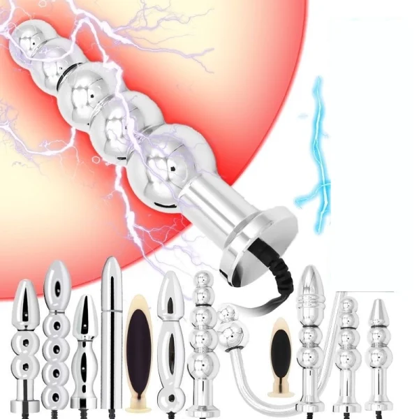Electric shock anal plug
