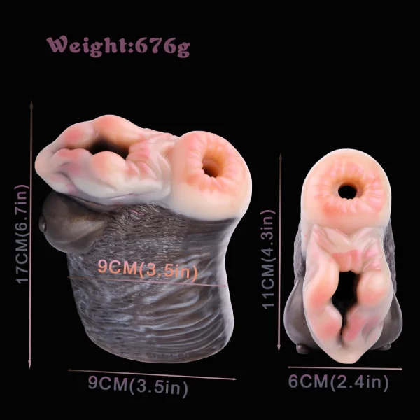 Curious masturbation cups, strange animal anal molds - Image 2