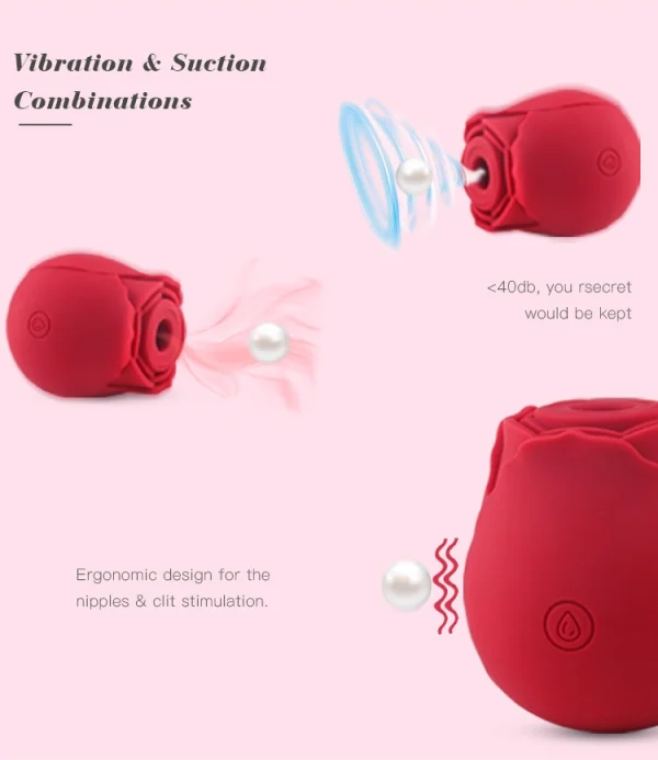 Nipple clitoris sucking vibrator massager, adult sex toys, female vibrator - Image 4