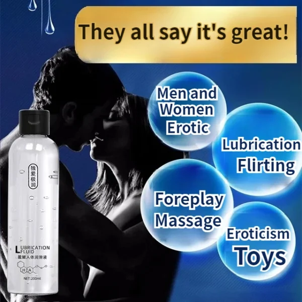 Sexual lubricant,Say goodbye to interference and pain, slide all the way to the bottom, and enjoy it together as a couple! - Image 3