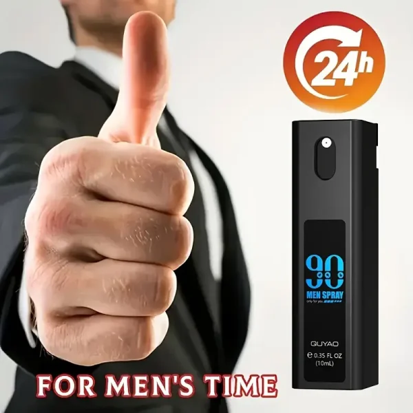 Men's Relaxing Mist - Alcohol Free, Natural Plant Ingredients, 90°C Comfort Temperature, 1 Hour Duration, 0.3 fl oz (10 ml), For Couples, Couple's Relaxing Mist - Elegant Packaging, Ergonomic Design, Couple's Relaxing Mist - Image 2