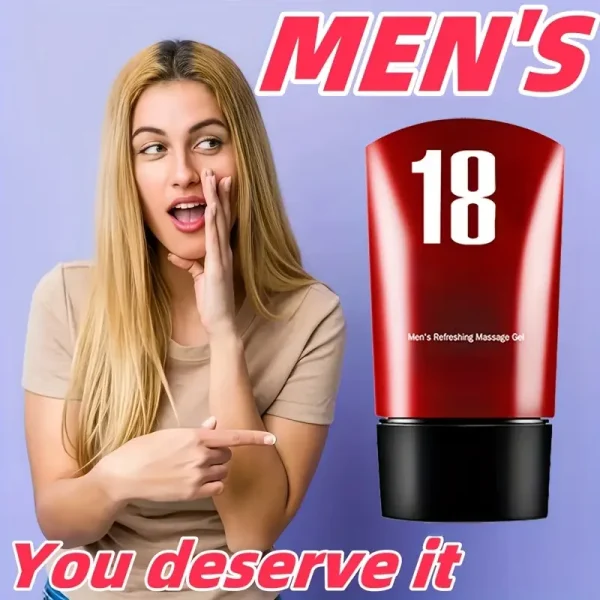 Men's Massage Cream - A romantic gift for her that makes a difference