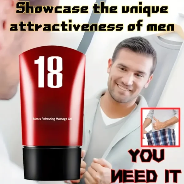 Men's Massage Cream - A romantic gift for her that makes a difference - Image 2