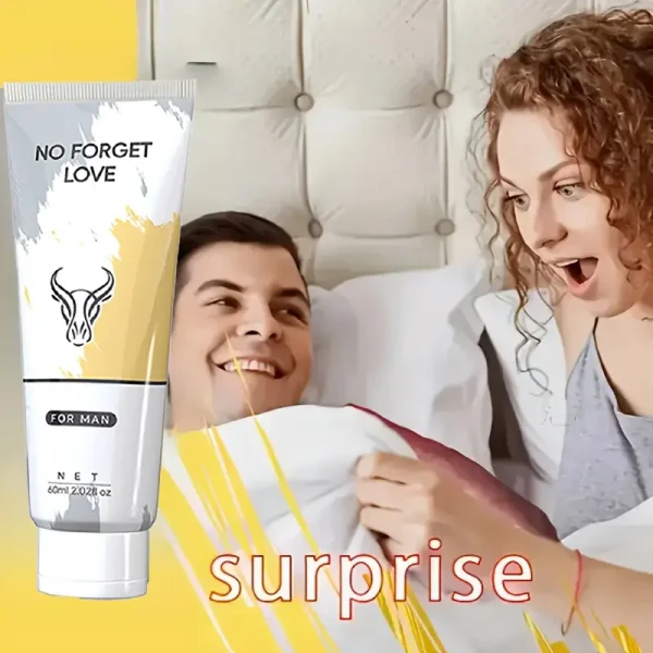 Men's massage cream, Delay ointment,perfect match of length and thickness, light beige, rich in nutrients to promote blood circulation, ideal for couples in bed - Image 2
