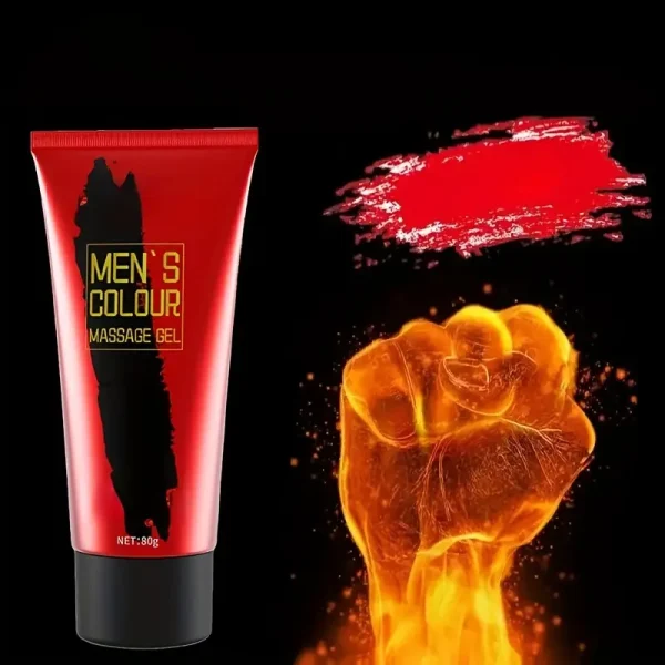 Men's Massage Gel,High-quality cream for men and women - thickening and moisturizing body cream with natural ingredients, long-lasting moisturizing, suitable for couples, couple life, intimate care, elegant tube design, natural ingredients - Image 2