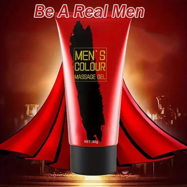 Men's Massage Gel,High-quality cream for men and women - thickening and moisturizing body cream with natural ingredients, long-lasting moisturizing, suitable for couples, couple life, intimate care, elegant tube design, natural ingredients - Image 4