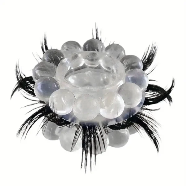 Glue penis ring men's soft sheep eyeball chicken ring lock ejaculation adult toy bedroom use