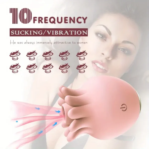 Vagina sucking vibrator private products nipple sucking oral sex cunnilingus masturbator clitoral stimulation female sex toys - Image 2